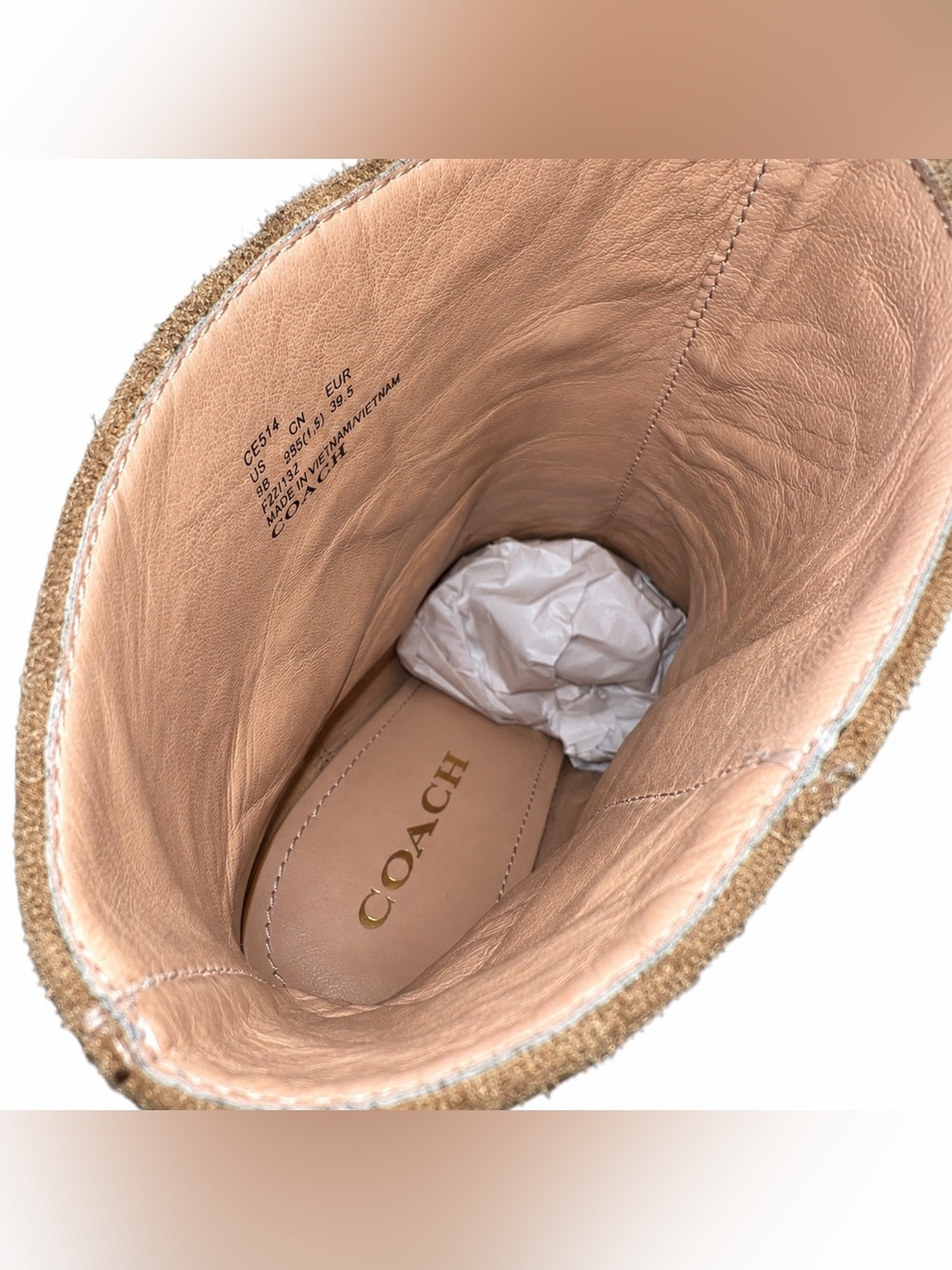 Coach Platform Booties - Picture 8 of 8
